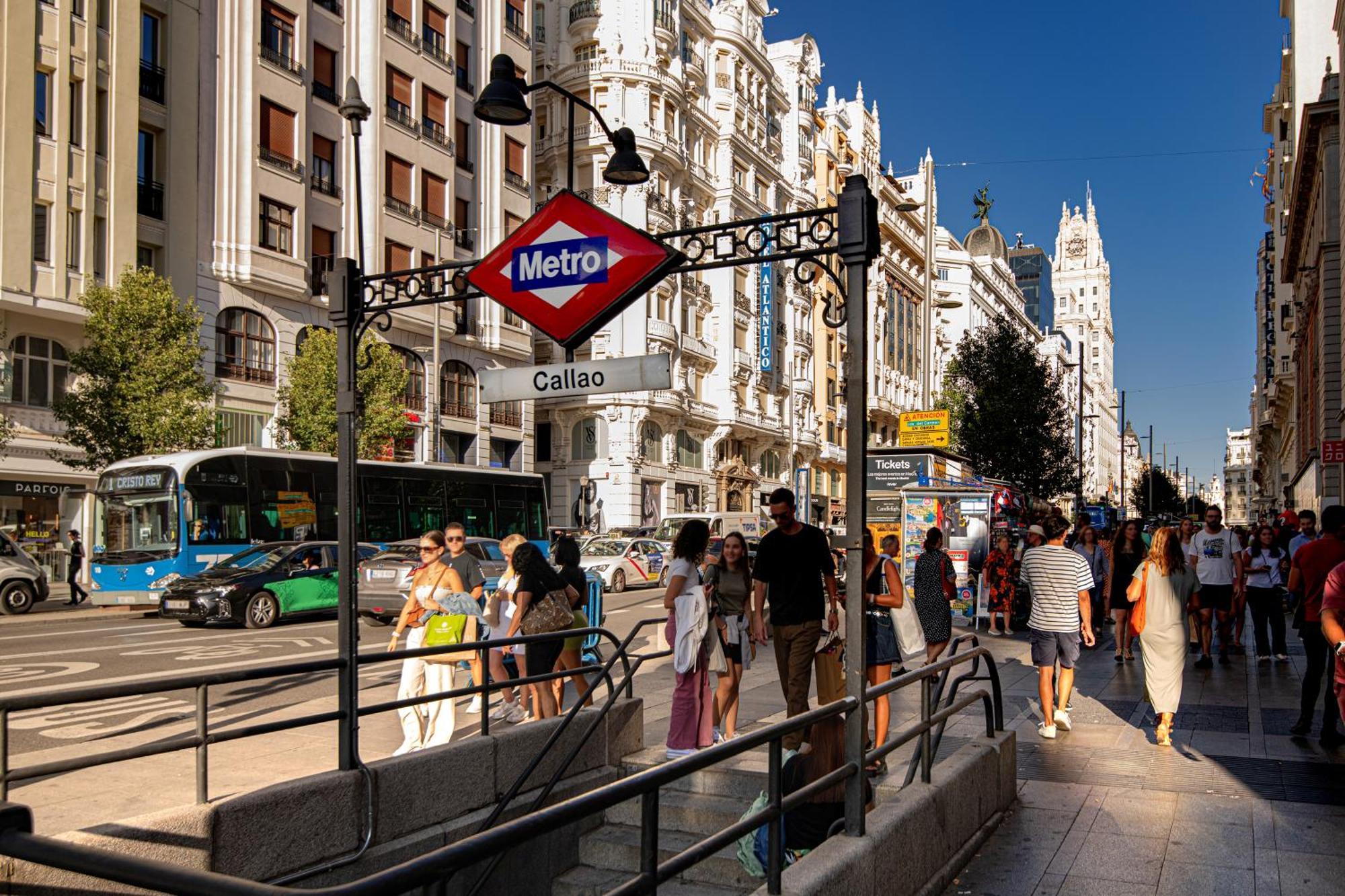 Gran Via Callao Malasana Madri Exterior foto